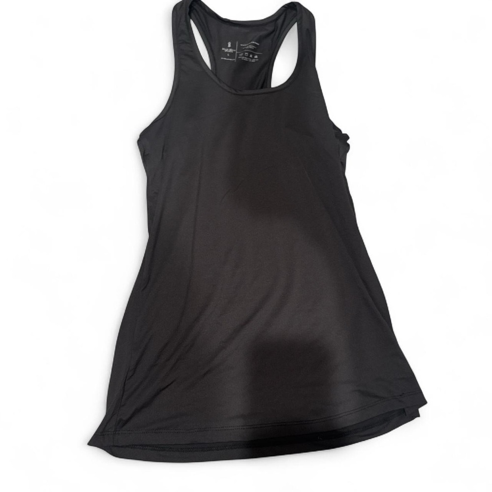 Sleek Black Racerback Tank Top